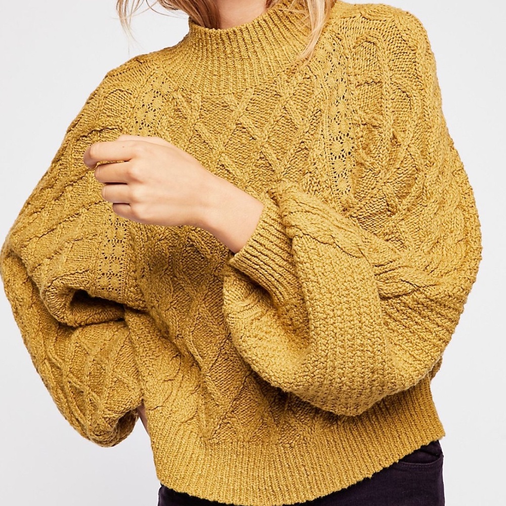 NWT FREE PEOPLE PARFAIT SWEATER SIZE L LARGE $168